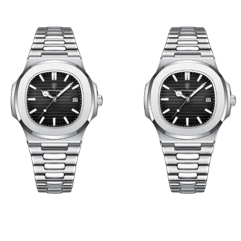 PAGUE 1 LEVE 2 - Relogio masculino Casual Poedgar classic